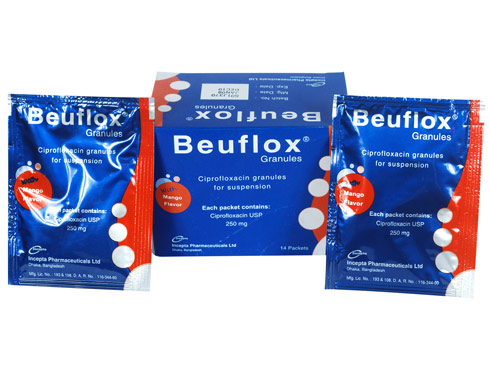 Picture of Beuflox 250mg Sachets
